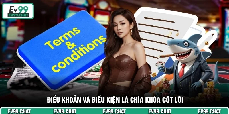 Điều khoản và điều kiện là chìa khóa cốt lõi