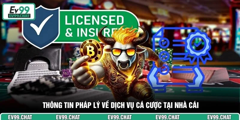 Thông tin pháp lý về dịch vụ cá cược tại nhà cái