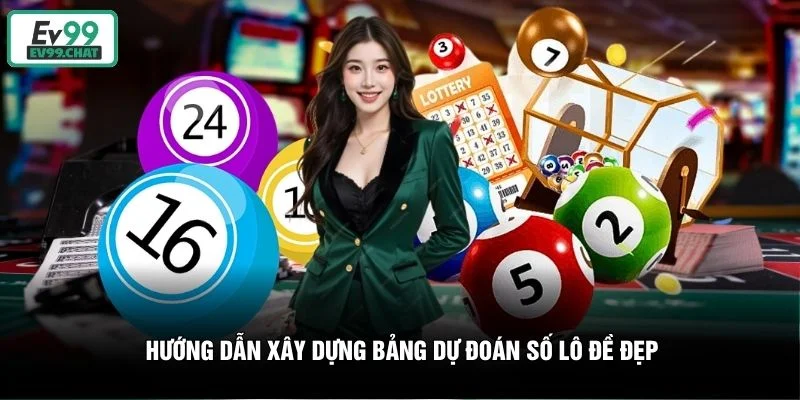 Hướng dẫn xây dựng bảng dự đoán số lô đề đẹp Hướng dẫn xây dựng bảng dự đoán số lô đề đẹp